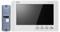 CTV-DP1700M Комплект цветного видеодомофона цв. корпуса - белый