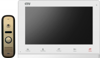 CTV-DP3110 Комплект цветного видеодомофона цв. корпуса - белый