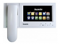 FE-71TM Цветной видеодомофон Falcon Eye, сенсорный экран 7 дюймов, подключение 2х панелей и 2х камер